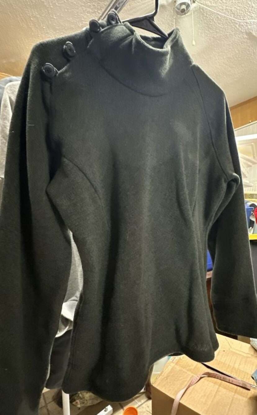 Cabela's Women's Button Neck Mock Neck Fleece Pullover